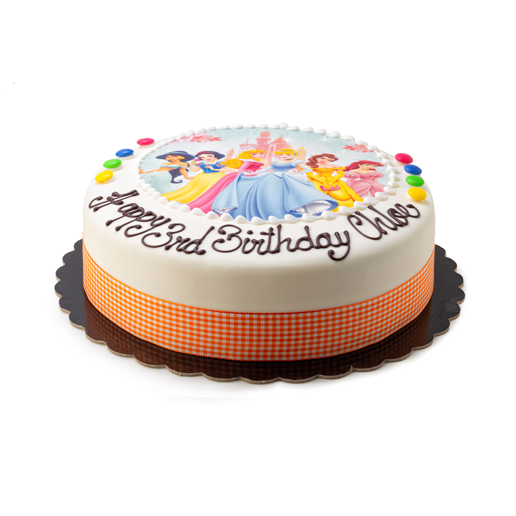 Square Sponge Cake With Printed Picture (Xarlotta) Busy Bee